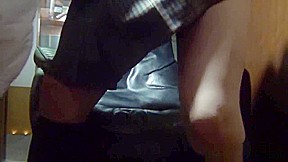 Asian teen 18+ makes pee mess