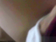 Asian teen 18+ rubs herself