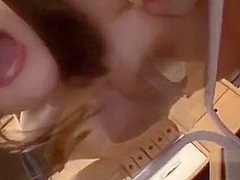 Asian threesome fuck hard