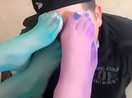 Astonishing xxx scene Feet hot exclusive version