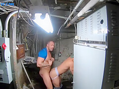 Austin Wolf - 20 Fucks Me Raw In A Cellar And I Eat His Load Twice - Bussyhunter co