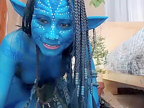 Avatar silent cosplay webcam