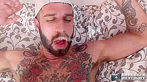 BAREBACKTHATHOLE Rocky Vallarta Barebacked By Romeo Davis