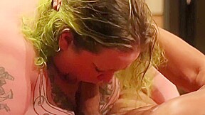 BBW Moaning on a Big Cock