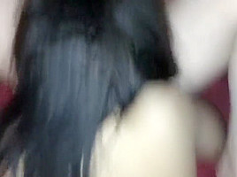 BLACK STUD INTERACIAL THREESOME