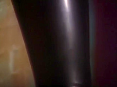 Babe in thigh high boots gets her ass plowed on fetish party