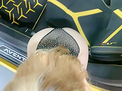 Bachelorette Party, Young Girl Offered With The Lamborghini