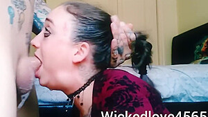 Balls Deep Sloppy Skull Fucked Mrs wicked On Her Belly Throatpie (teaser)