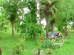Barely Legal - Horny In The Garden
