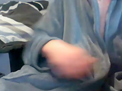 Bathrobe Jerk Off