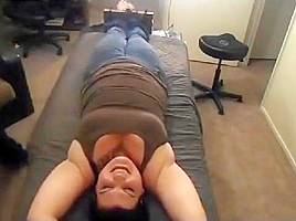 Bbw Feet tickled