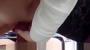 Beautiful Euro hitchhiker sucks and fucks a total stranger