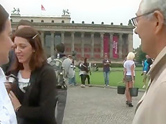 Beautiful German Milf public disgraced