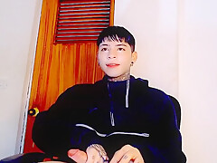 Beautiful Latino Teen 18+ Jerking Off - Mega Cumshot