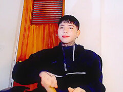 Beautiful Latino Teen 18+ Jerking Off - Mega Cumshot