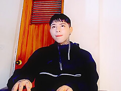Beautiful Latino Teen 18+ Jerking Off - Mega Cumshot