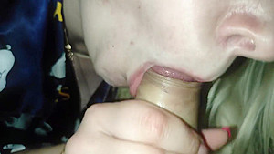 Beautiful Milf Sucking Stepsons Big Dick - Pov - Taboo Room
