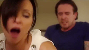 Beautiful brunette gets fucked by her boyfriend