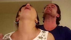 Beautiful brunette gets fucked by her boyfriend