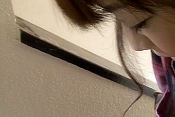Beautiful japanese brunette downblouse vid