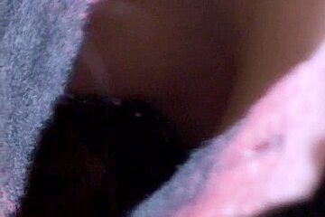 Beautiful japanese brunette downblouse vid