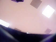 Bending over and spreading her ass cheeks