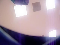 Bending over and spreading her ass cheeks