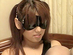 Best Japanese model in Crazy Stockings, Masturbation JAV movie