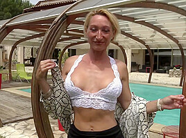 Betty, the big cock lover, takes it deep!