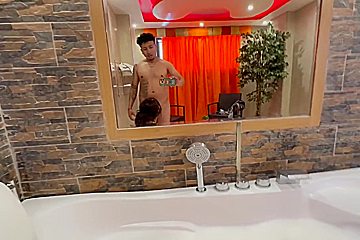 Big Ass Girlfriend Is Waiting For Me In Yacuzzi When I Get Home! He Loves Sex!!