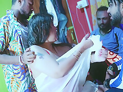 Big Boobs Step Mother Family Taboo Sex With Three Step Sons Hardcore Multiple Cumshots Gangbang