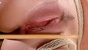 Big Booty in bondage and squirting orgasms