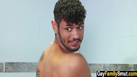 Big Dick Step-cousins Fuck In Ther Shower 7 Min - Gay Porn