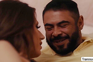 Big Guy Rimjob And Analed Busty Ts Stepsis
