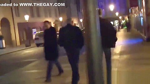 Big Step daddy pays cash for sex for a cute twink on the streets