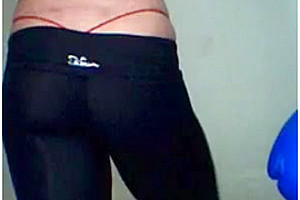 Big booty ts string hot !!!!