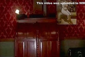 Big dick tranny Honey Foxxx fucks tied up piano teacher