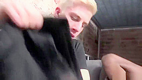 Big dick twinks anal rimming with cumshot