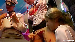Big-titted Milfs Orgy Public