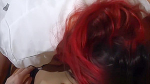 Bitch Redhead Wants Her Man's Meat