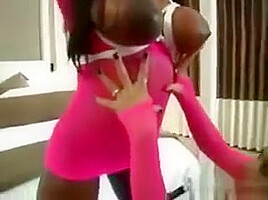 Black Chick Tied Up And Gagged