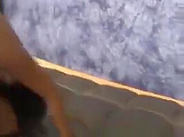 Black Gagging On White Dick During Face Fuck With Summer Knight