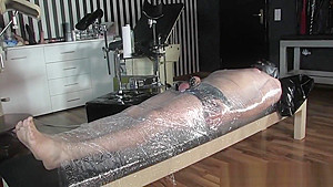 Black Gloved Harsh Milking