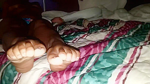 Black girl feet