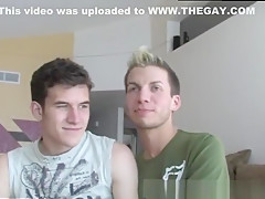 Blake and CJ observing porn