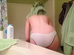 Blonde In Bathroom