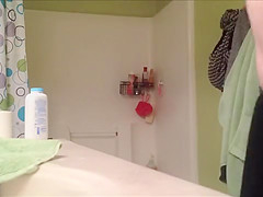 Blonde In Bathroom