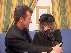 Blonde Mature Chick In Stockings Get Good Fuck In Room From Hot Cock