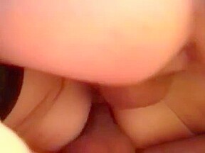 Blonde Mature slut needs two cocks at once
