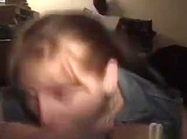 Blonde Street Whore Giving Pretty Terrible Blowjob Pov